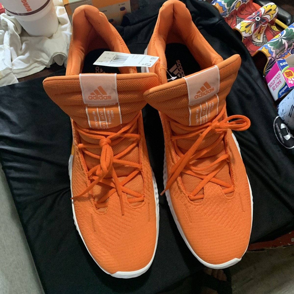 Adidas Pro Bounce 2018 Low Orange size 20 USA