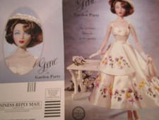 Vtg Ashton Drake GENE Doll Ad GARDEN PARTY Advertisement ONLY