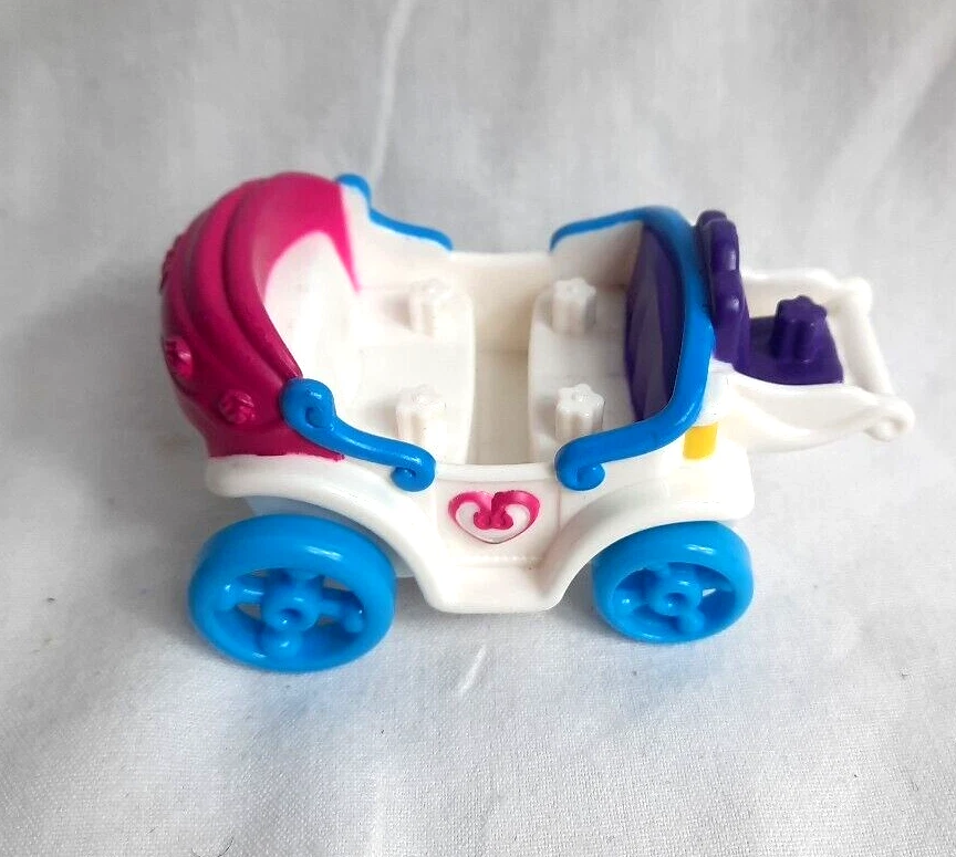  lote brinquedos bonecos carro gazebo squinkies carrage 