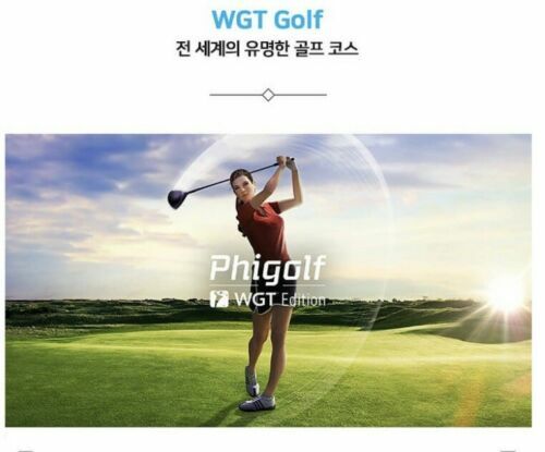 Phigolf WGT Edition Set Mobile Home Screen Golf Swing Trainer