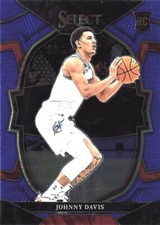 Johnny Davis Rookie Blue Select 2022-23 Basketball Card #100