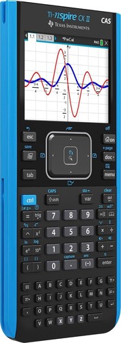 Lightweight TI-Nspire CX II CAS Color Graphing Calculator - Long Battery Life - Picture 4 of 10