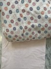 Pottery Barn Kids TWIN Pink Polka Dots FITTED/FLAT Sheets 66"x96" ORGNC COTTN