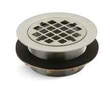 Kohler K-9132-BN 4-3/8" Round Shower Drain w/Gasket,Brushed Nickel FREE SHIPPING