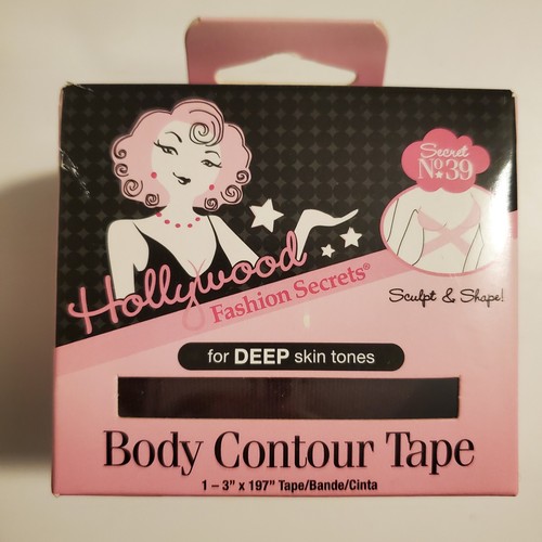 (3) Hollywood Fashion Secrets Körperkontur Tape für tiefe Hauttöne - Bild 2 von 5