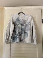 Ted Baker London Perrine Darted Sleeve Sweatshirt Size 1