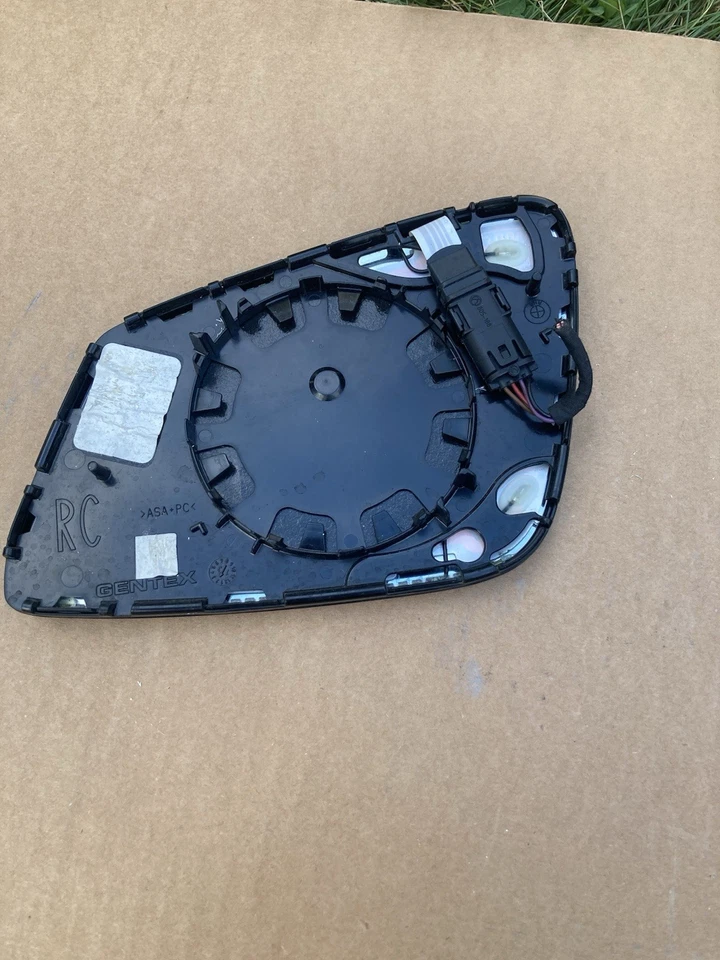 BMW 528i 2009-2017 lado derecho pasajero automático atenuación espejo térmico vidrio Foto 4 de 4