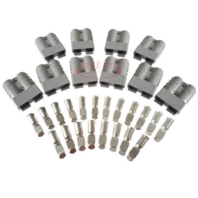 Batterieanschluss 50A 50Amp 600 V Batterie Schnellanschluss Stecker, 10 Stück