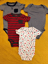 SIMPLE JOYS 100% Cotton Baby Bodysuits/Babygrows Multicolour 24M