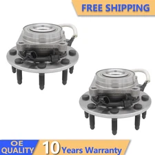 Pair Front Wheel Hub Bearing Assy For 2002-2003 Chevrolet Avalanche 2500 RWD