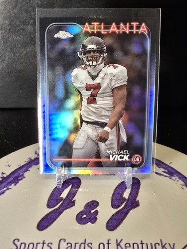 2024 Topps Chrome Football #2 Michael Vick Refractor RC - Picture 1 of 2