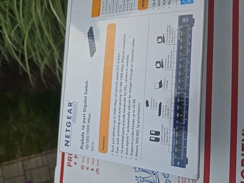 NETGEAR ProSafe GS116 16 Port Gigabit Unmanaged Switch NIB, NEW - Picture 14 of 22