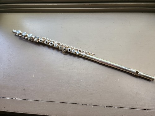 Flauto Commonhardt 30 SHB foro aperto testa argento massiccio - Foto 9 di 14