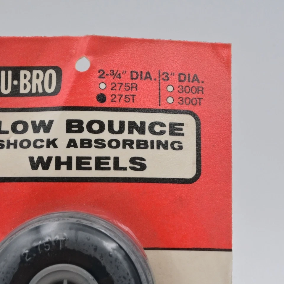 Ruedas amortiguadoras de bajo rebote Du-Bro 275T 2-3/4" de diámetro para aviones de radiocontrol Foto 2 de 4