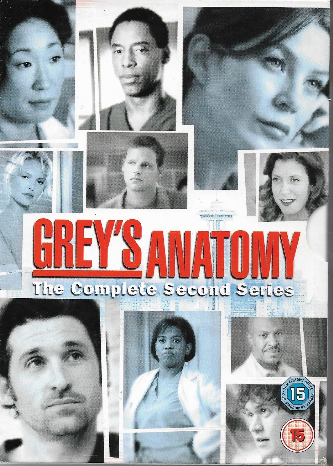 Grey's Anatomy The Complete Second Series 4 DVD BOXSET POSTED 48 HOURS TRACKED