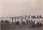 Poelcappelle Cemetery West Flanders Belgium WW1 Graves Snapshot Photo 1920s
