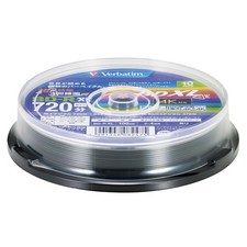 Verbatim Japan VBR520YP10SV2 Single Recording Blu-ray Disc BD-R XL 100 GB 10 Pcs