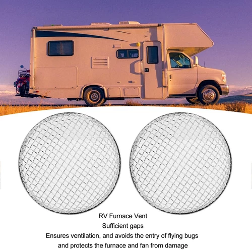 Flying Bugs Net Wohnmobil-Ofenentlüftung Rund Exquisites Handwerk
