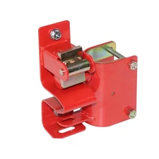 One Way Lockable Gate Latch for Metal Gates with 1-5/8" to 2" Diameter Tubes ...