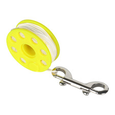20m 30m Finger Spool Reel for Scuba Diving Stainless Steel Double Snap Hook