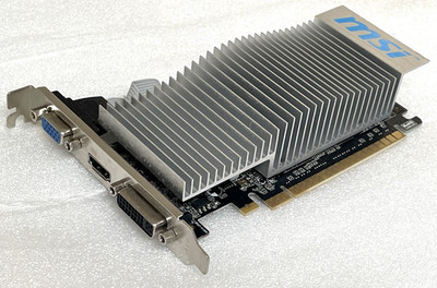 MSI NVIDIA GeForce 210 1GB DDR3 PCI-E DVI HDMI VGA Video Grafikkarte