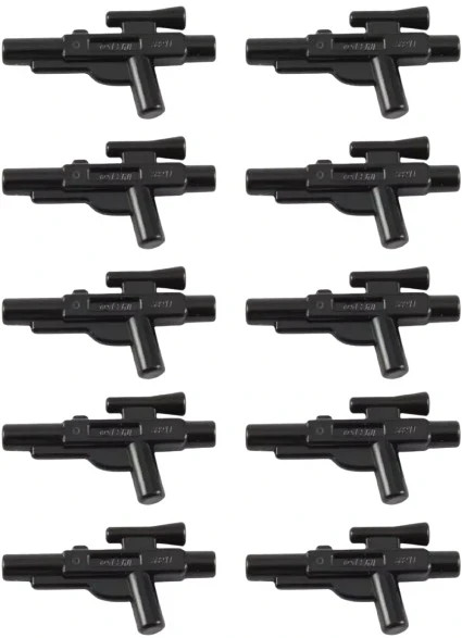 LEGO Star Wars Medium Blaster Rifles LOT of 10 Minifigure Accessory Gun Weapon (EBAY-205663225867)