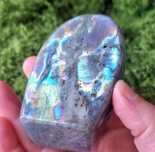 Mermaid Blue Green Purple Flash Labradorite Freeform 