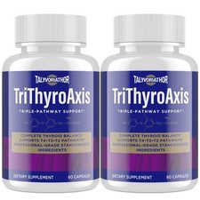 Thyroid Support Supplement: T4, T3, T2 Tri-Pathway Formula for Women  Men