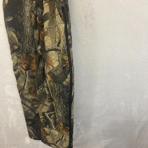 Walls Camo Bib Overalls Insulated Hunting Pants Youth 18 R Realtree Hardwoods - Picture 13 of 20