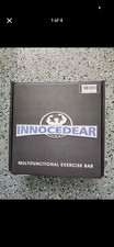 INNOCEDAR Home Gym Bar Exercise Kit with Resistance Bands,Adjustable Pilates Bar