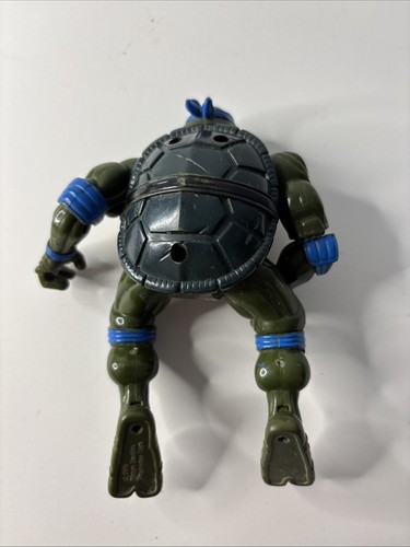 Vintage 1996 TMNT Coil Force Lickety Split Leonardo Leo Figur Ninja Turtles LESEN - Bild 3 von 6