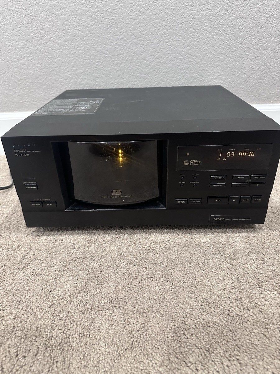Pioneer PD-F908 File Type Compact Disc Player 101 CD Changer