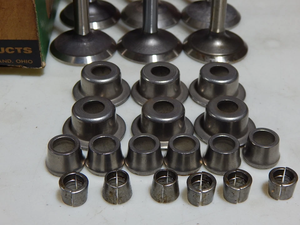 TRWS1932A VÁLVULAS EXH 1951 FORD 226 ENG 6 CILINDROS F1, 1 1/2 TONELADA, F2, F3, OEM# 1HA-6505A Foto 2 de 4