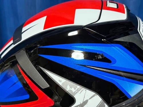 SHOEI X-Fourteen Bradley 3 Full Face Helmet Size L Used From Japan - Picture 3 of 11