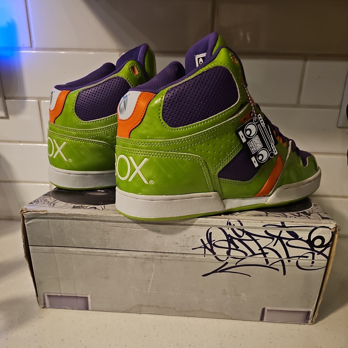 Osiris NYC 83 XBOX Limited Edition Skateboarding Shoes US10.5
