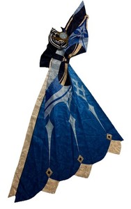 Genshin Impact Eula Cosplay Costume Halloween Sash Accessory Unisex Adult Size