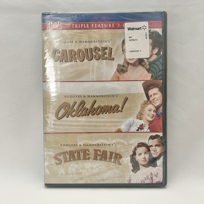 State Fair / Oklahoma! / Carousel (3-Disc DVD, 1945-1956)  New - Free Shipping