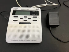  Midland Weather Radio WR-100 Public Alert NOAA Backlit LED Display 
