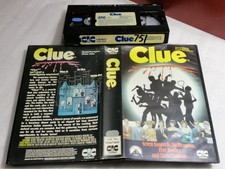 CLUE 1985 - RARE Paramount/CIC Video VHS Collectible 1st Issue - CRIME DRAMA 