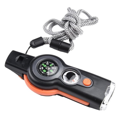 Pipa de seguridad de alto rendimiento Survival Pipe camping al aire libre 1 pieza 53 g - Imagen 1 de 13
