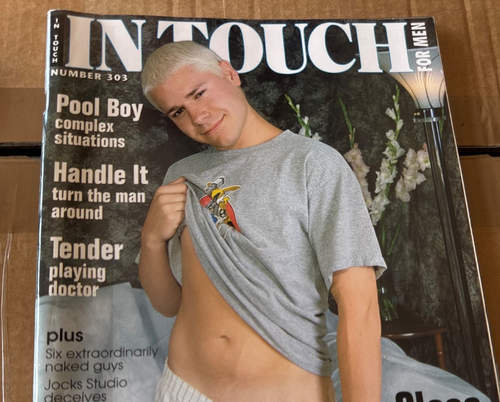 IN TOUCH FOR MEN 2005 Gay Skater Boyz Diaries Hot Young Men Fashion Playgirl