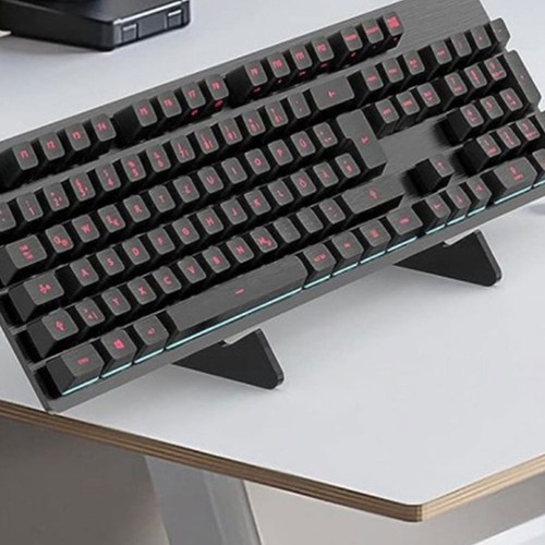 Keyboard Display Stand Office Riser Stands Keybord Storage Holder - 第 8/12 張圖片