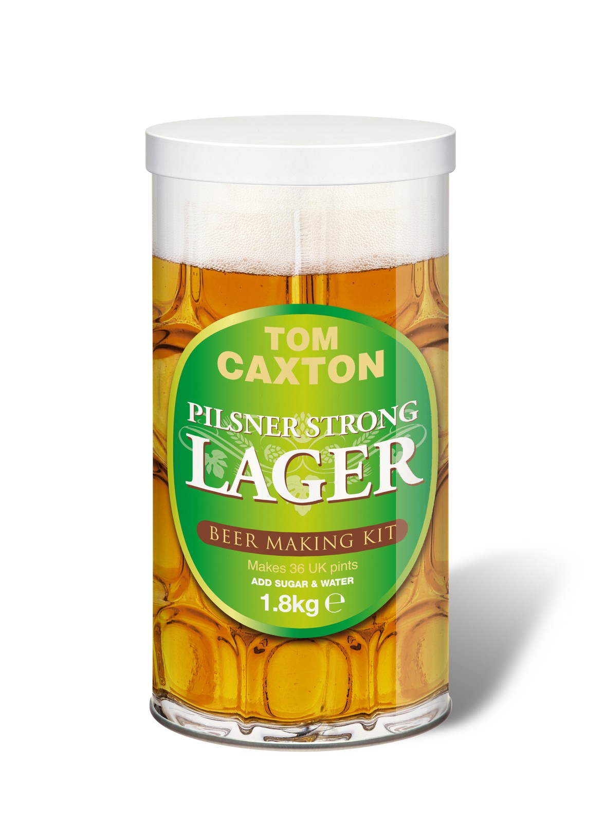 Tom Caxton Pilsner Strong Lager Beer Kit 36 Pint Homebrew
