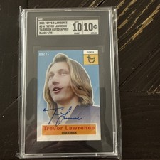 2021 Topps x Trevor Lawrence Trevor Lawrence #2-A Black Autographs /25 (AU, RC)