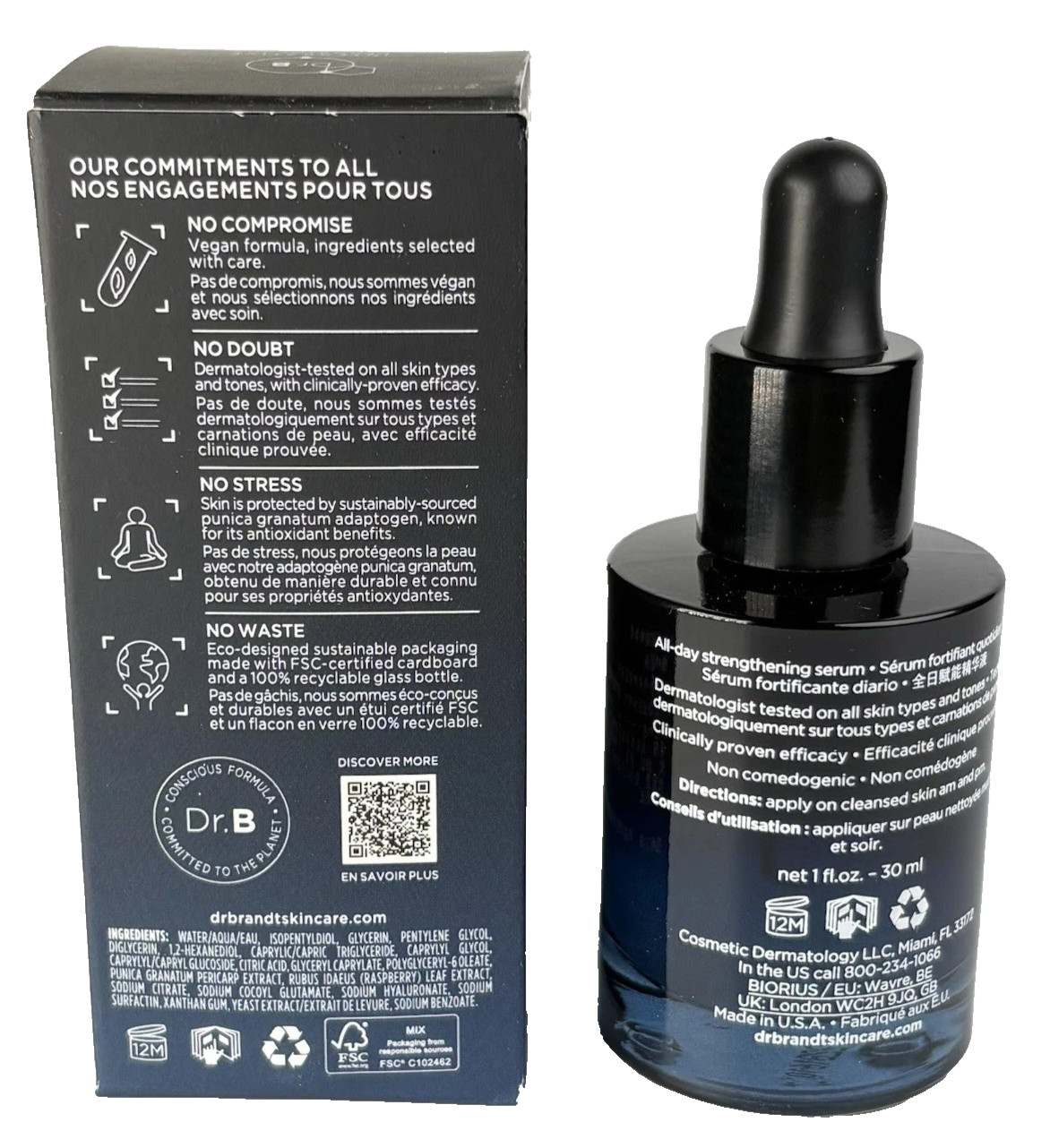 Dr. Brandt Drop of Strength All-Day Strengthening Serum - 1 fl oz (30 ml)