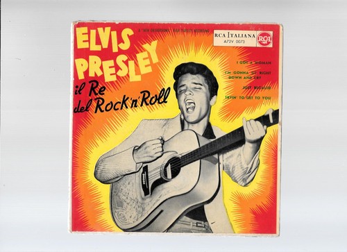 ELVIS PRESLEY;EP DER KÖNIG DES ROCK AND ROLL ITALIEN VON 1957 IN NUR 1000 KOPIEN