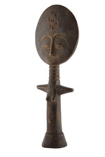Akuaba Ashanti Fertility Doll Hand Carved Wood Ghana Akan African Tribal Art 13