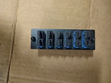 NEW Panduit FAP6WBUDSCZ Fiber Adapter Panel 6 Duplex SC Adapters NO BAG
