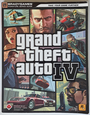 Grand Theft Auto IV Signature Series Guide Lösungsbuch Spieleberater Bradygames