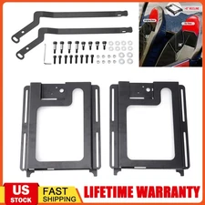 Pair Seat Bases Lower Recline Fits Polaris RZR 800/900/S 1000/XP 1000/XP Turbo